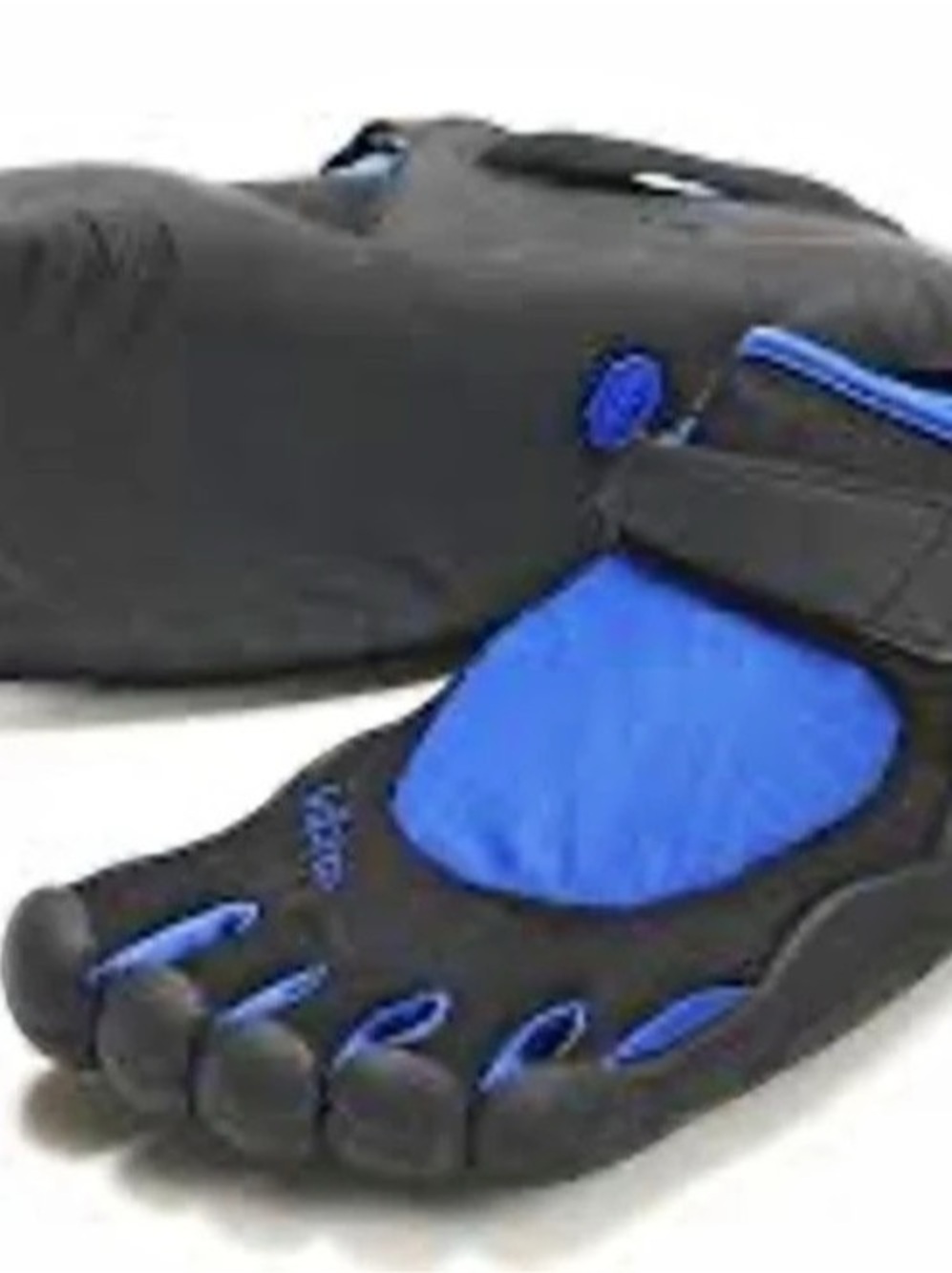 Vibram FiveFingers Five-Toe Athletic Shoes in Black & Blue